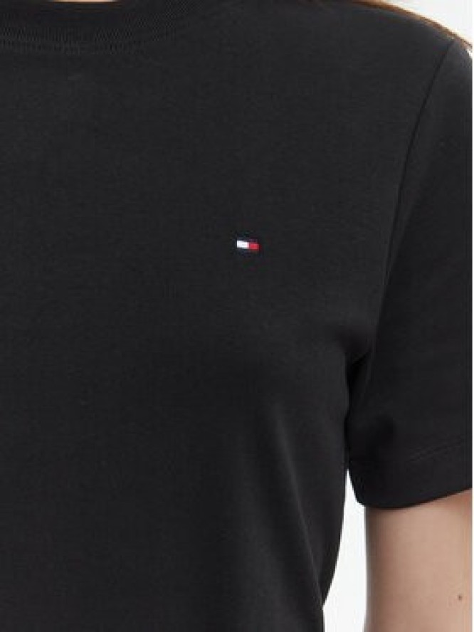 Tommy Hilfiger Sukienka codzienna WW0WW49772 Czarny Regular Fit