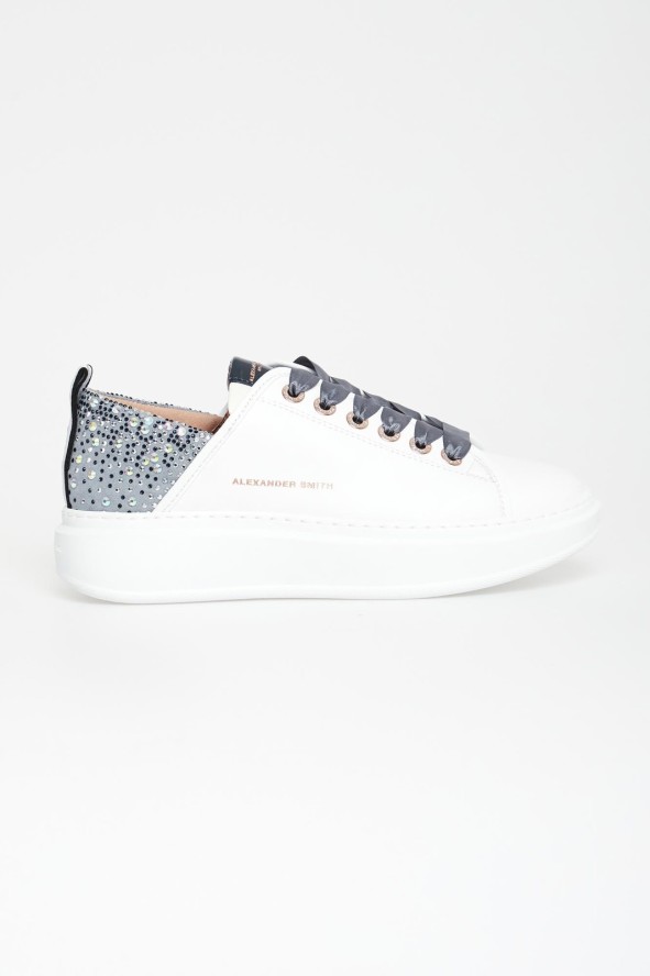 Sneakersy skórzane damskie Wembley Woman ALEXANDER SMITH