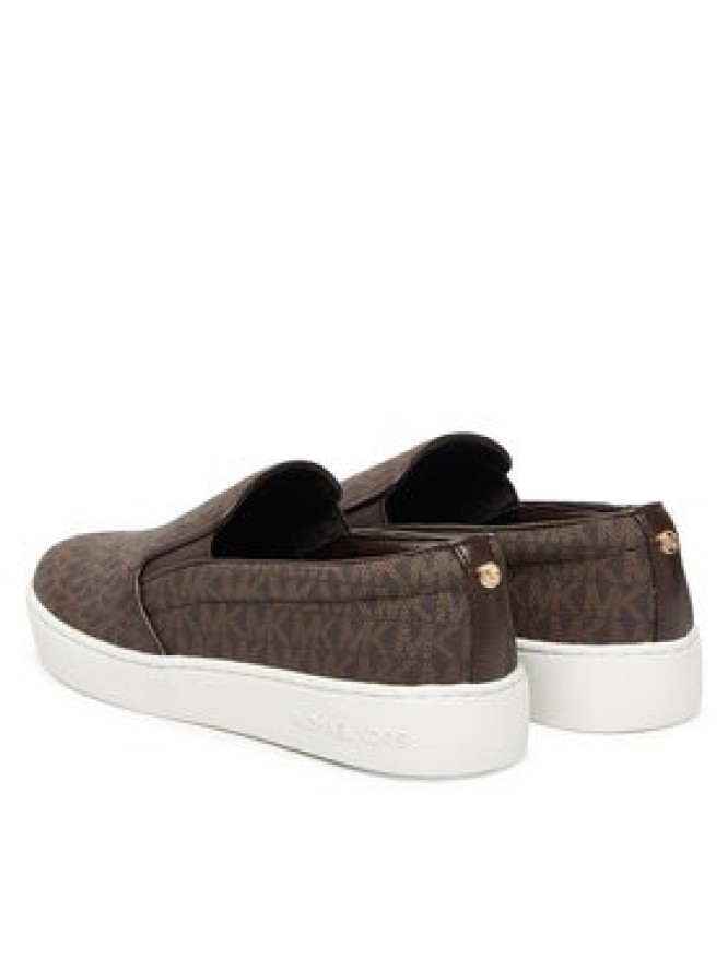 MICHAEL Michael Kors Tenisówki Keaton Slip On 43F7KTFP1B Brązowy