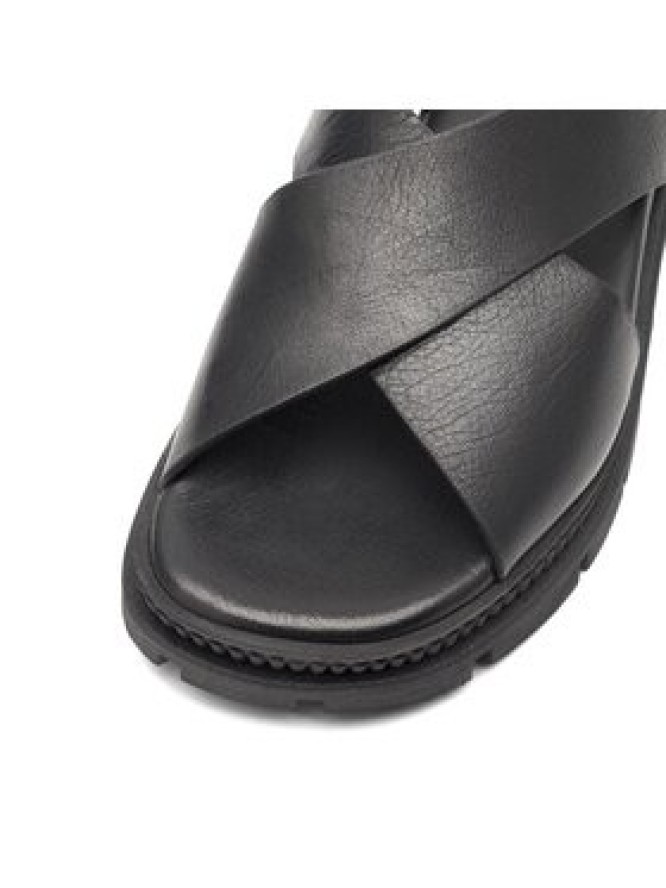 Badura Sandały FILETTO-23SS82-09 Czarny