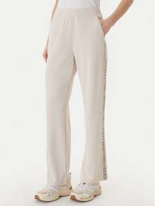 Guess Spodnie dresowe W6GB29 K3282 Beżowy Regular Fit