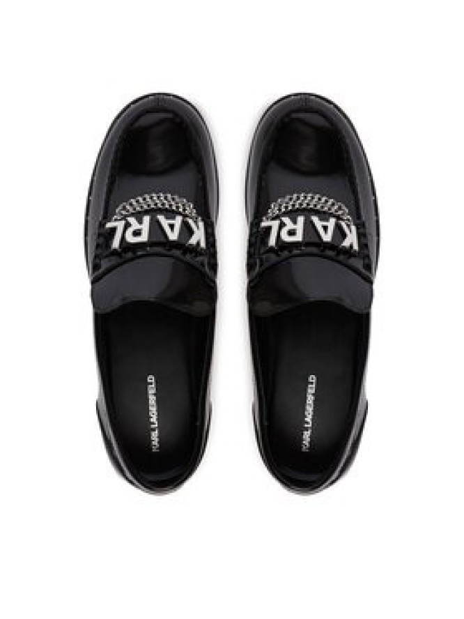 KARL LAGERFELD Loafersy Lowell KL42226 Czarny
