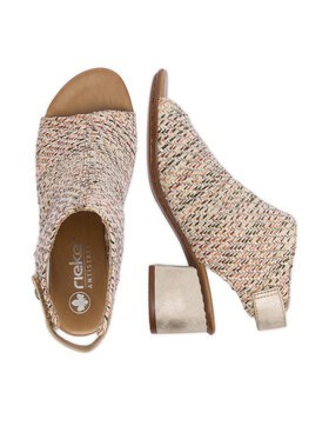 Rieker Sandały CEO-64670-62 Beżowy