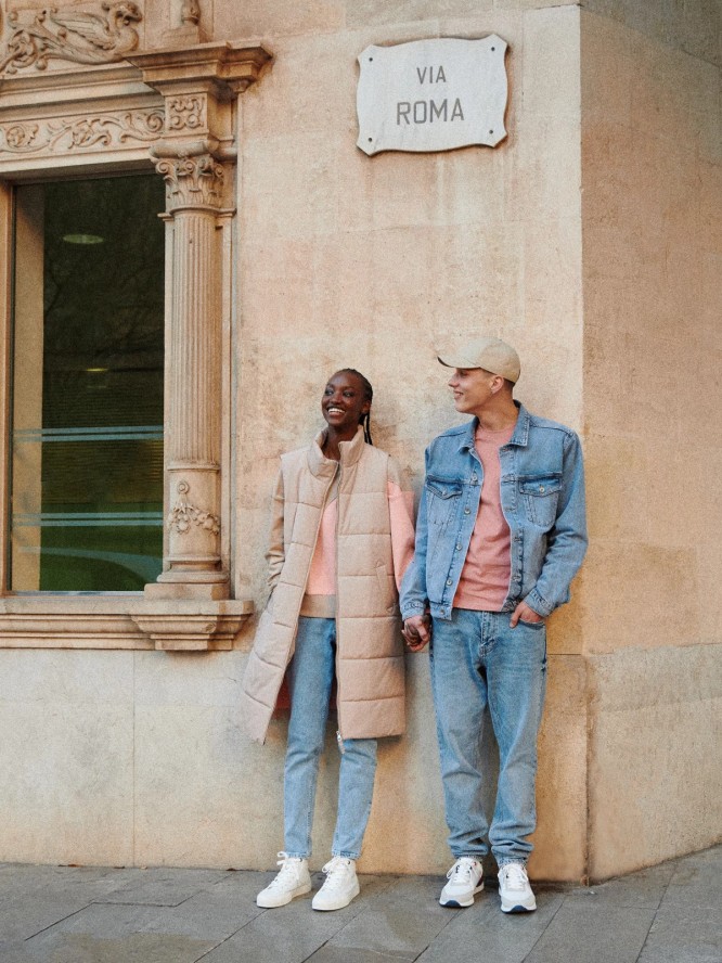 Kamizelka damska pikowana beżowa Nemuna 801