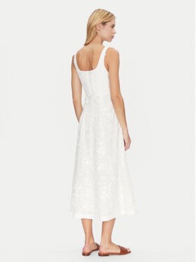 Munthe Sukienka letnia Fronia 251134825125 Écru Regular Fit