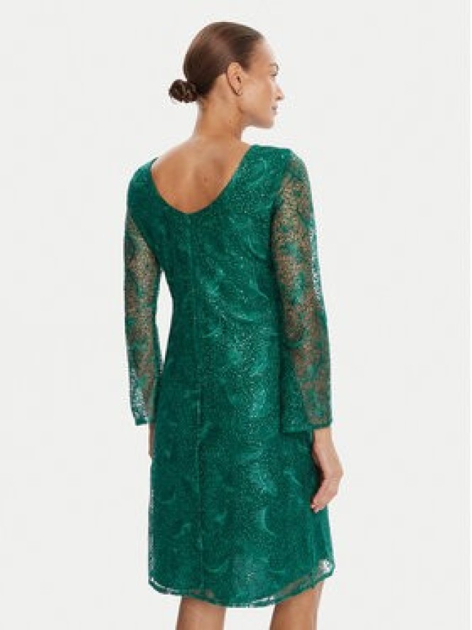 Bruuns Bazaar Sukienka koktajlowa Palm Yvona BBW4542 Zielony Regular Fit