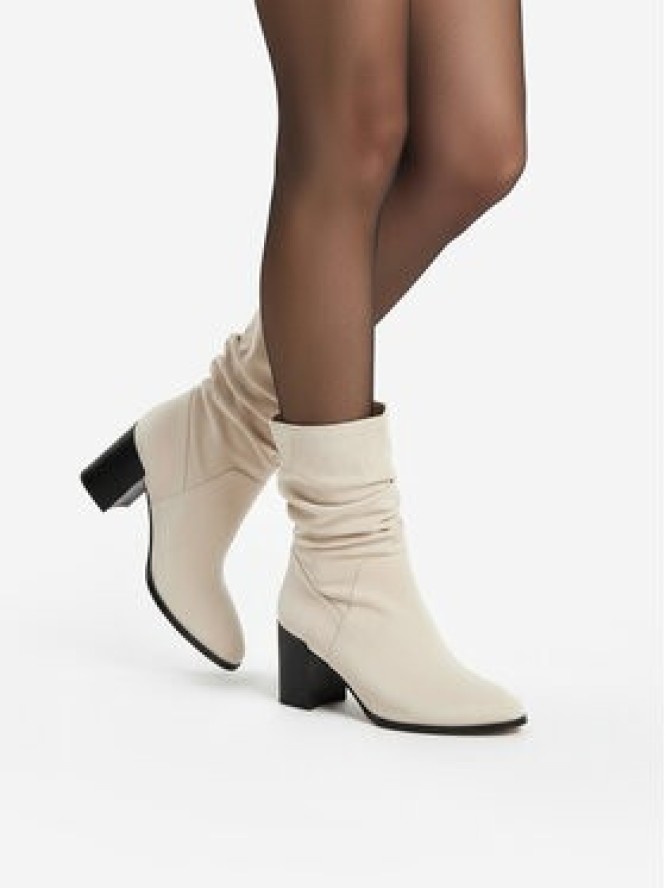 Nine West Botki CEO-JAMILAH-01 Beżowy