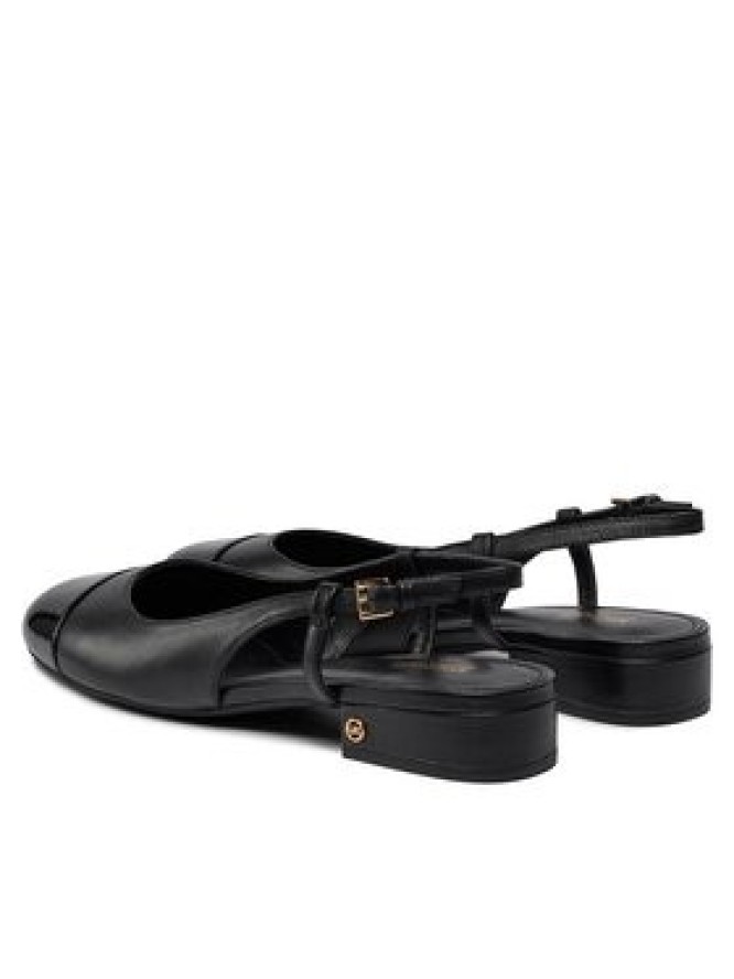 MICHAEL Michael Kors Baleriny Perla Flex Sling Flat 40R4PLFP1L Czarny