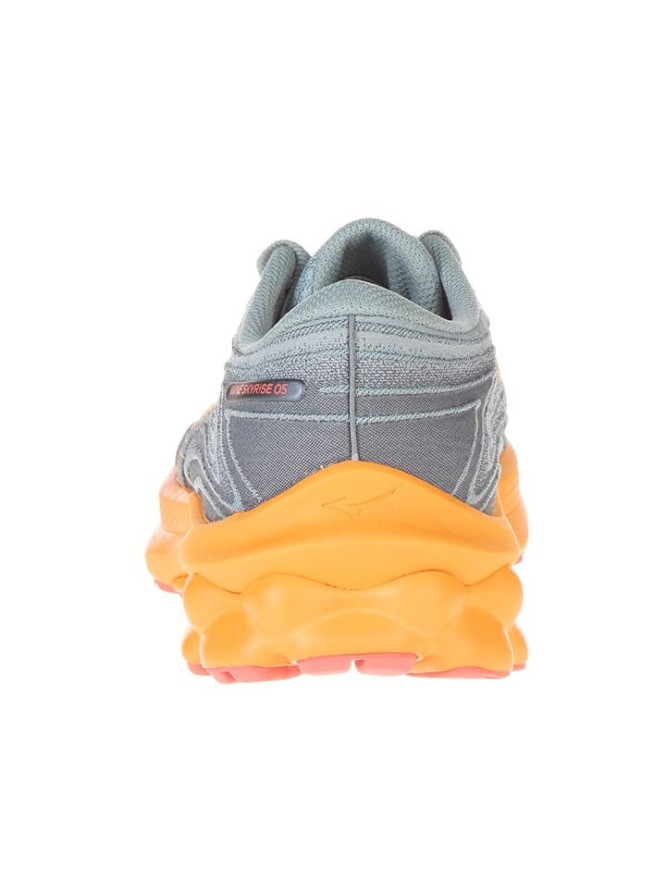 Mizuno Buty "Wave Skyrise Wos" w kolorze szaro-pomarańczowym do biegania rozmiar: 36,5