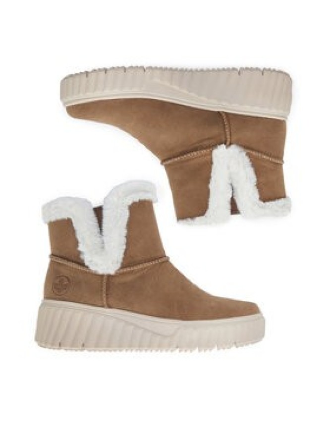 Rieker Botki N2560-24 Brązowy