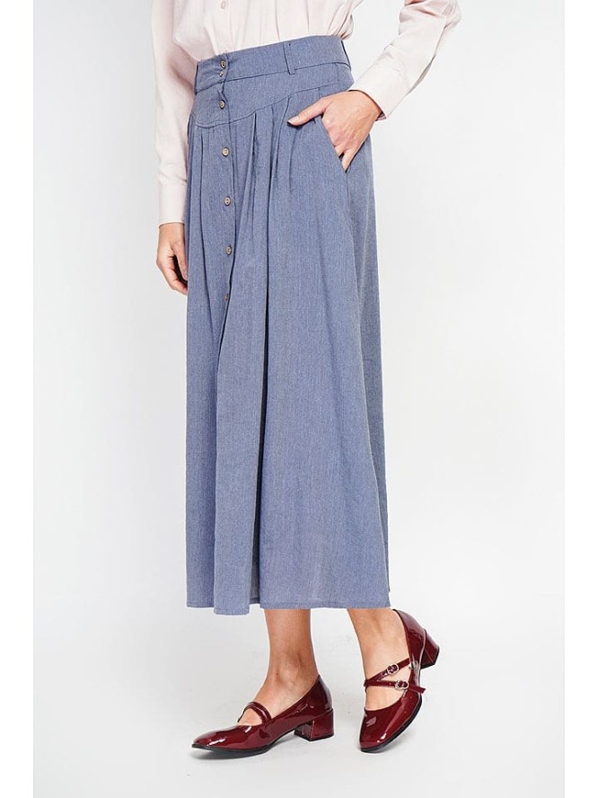 Le Jardin du Lin Spódnica w kolorze niebieskim rozmiar: 36