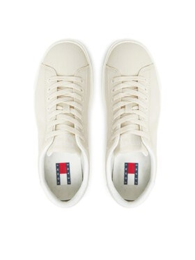Tommy Jeans Sneakersy Tjw Flatform Sneaker EN0EN02819 Beżowy