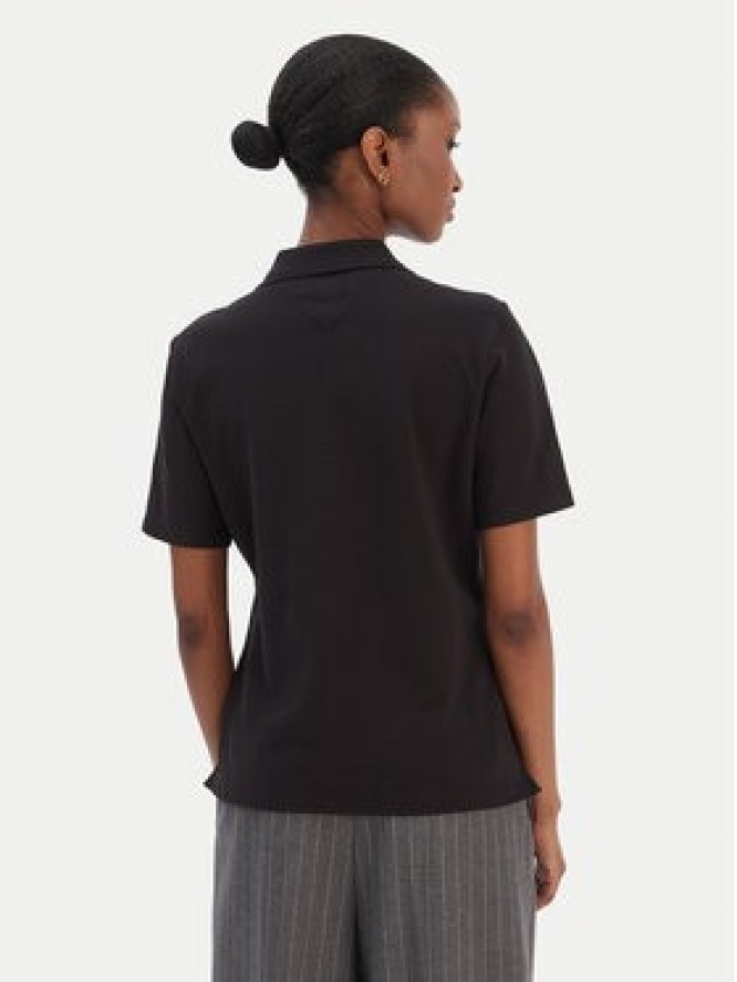 Tommy Hilfiger Polo 1985 WW0WW43224 Czarny Regular Fit