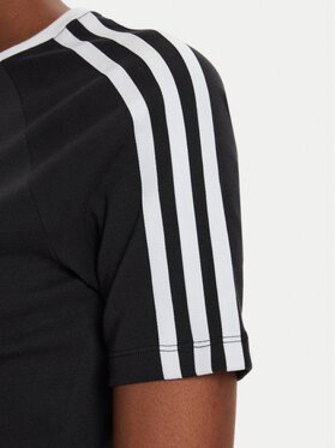 adidas T-Shirt 3-Stripes Baby IU2532 Czarny Slim Fit