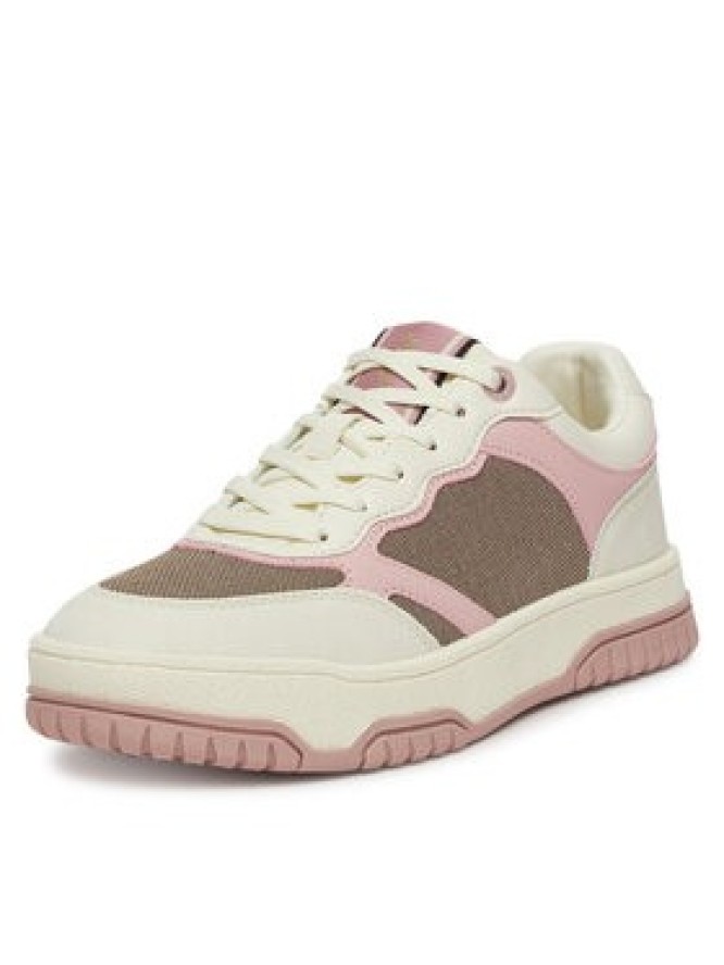 JENNY Sneakersy V12-939 Beżowy