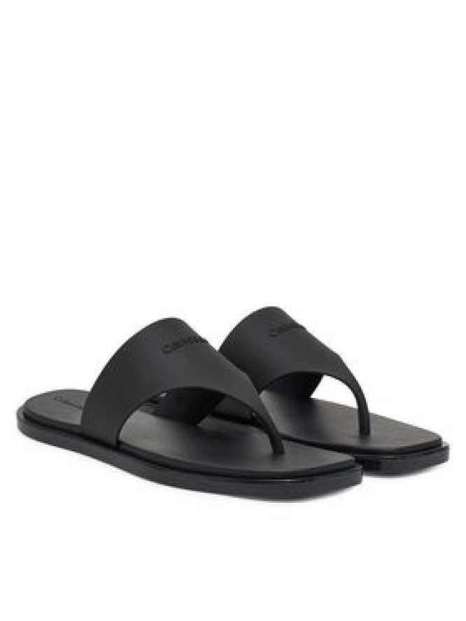 Calvin Klein Japonki Toepost Tpu Slide HW0HW02836 Czarny