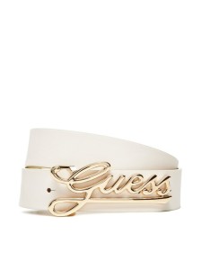 Guess Pasek Damski BW9250 P5335 Biały