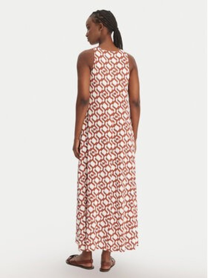 Max Mara Beachwear Sukienka letnia Paste 2616621069 Miedziany Regular Fit