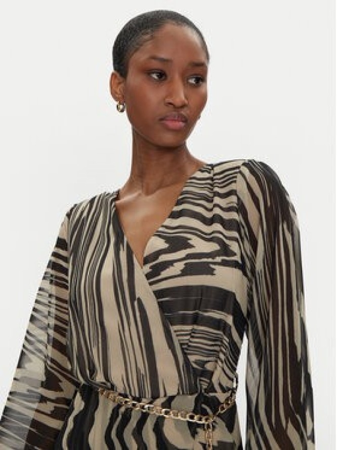 Rinascimento Sukienka codzienna CFC0019848002 Beżowy Regular Fit