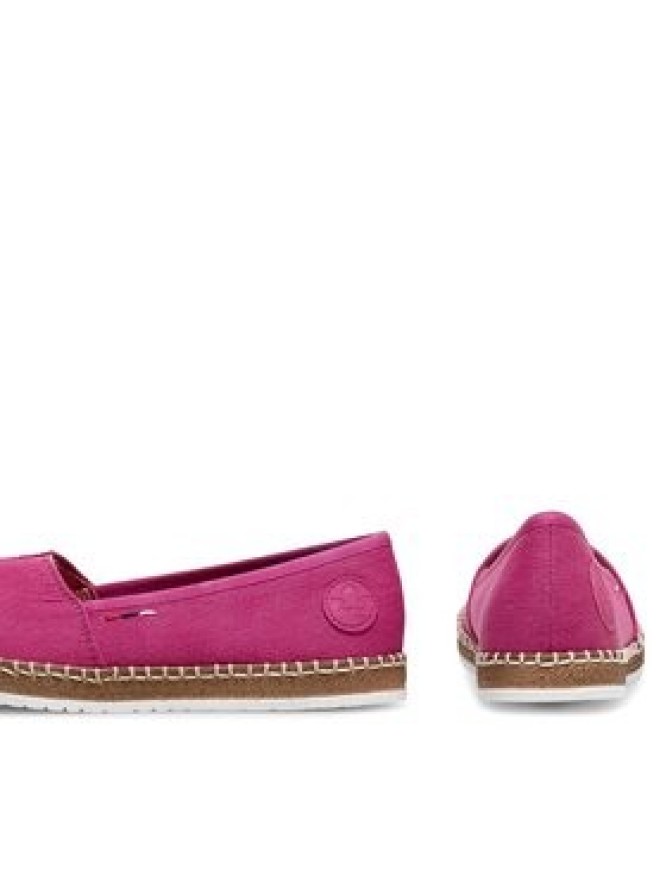 Rieker Espadryle M2278-31 Różowy
