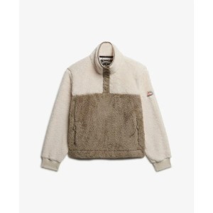 Super miękka polara teddy dla kobiet Superdry Mash Up