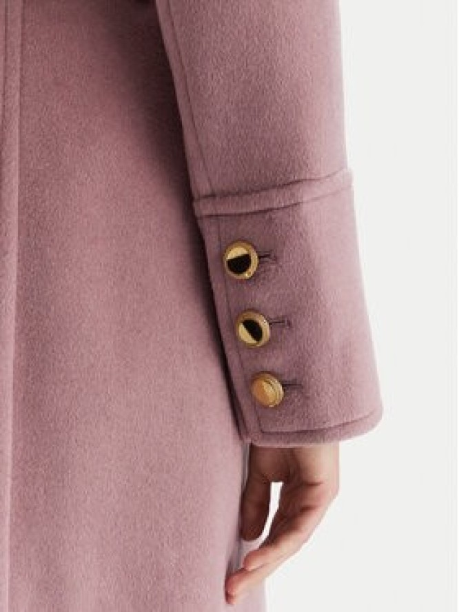 Marciano Guess Płaszcz wełniany 5BGL26 1799Z Fioletowy Regular Fit