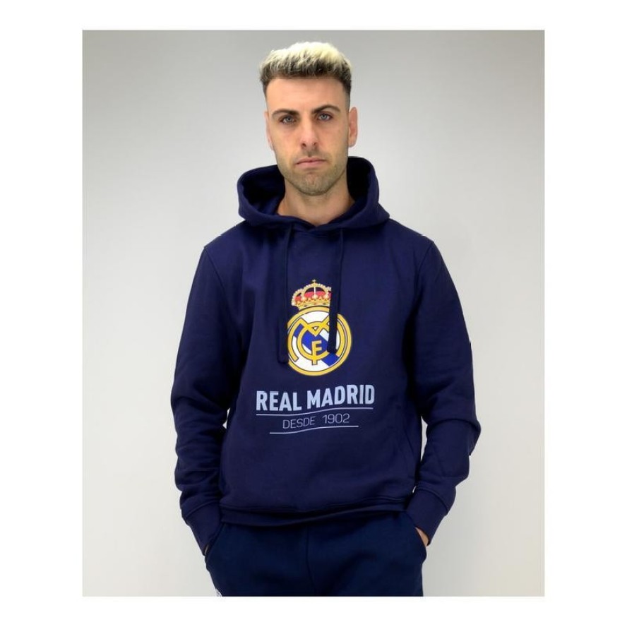 Bluza z kapturem dla dorosłych unisex Real Madryt 1902