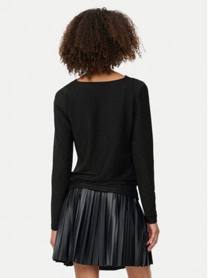 ONLY Bluzka Rich 15360265 Czarny Regular Fit