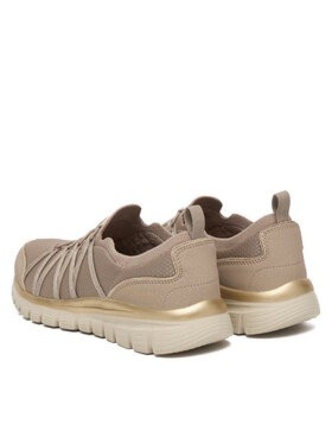 Skechers Sneakersy Graceful 100888/TPGD Beżowy