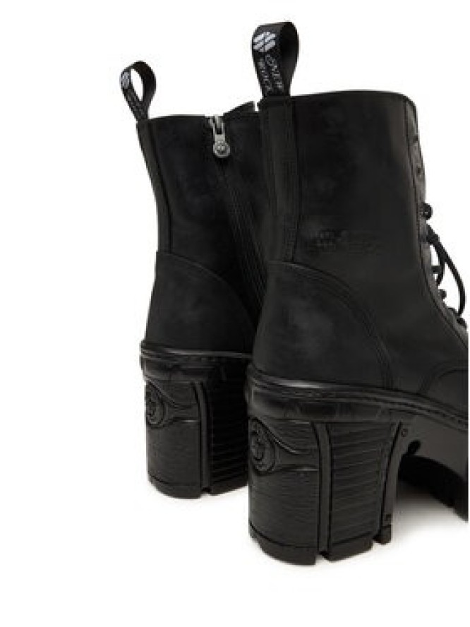 NEW ROCK Trzewiki M-TM001-C2 Czarny