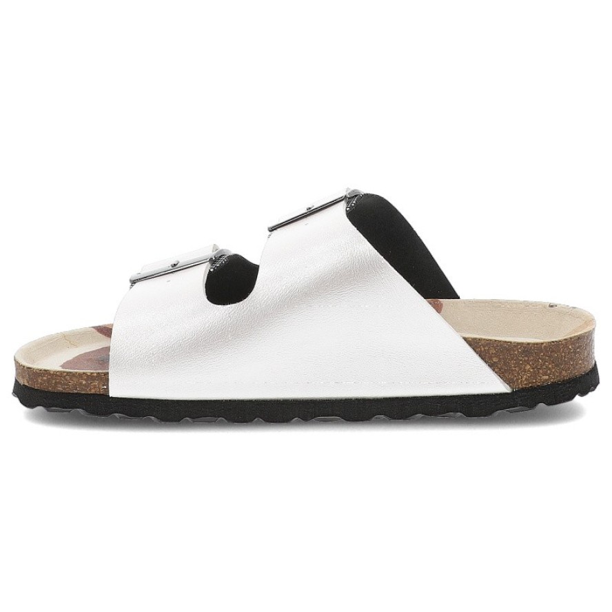 Białe Klapki Anekke Oryginalne Obuwie Damskie