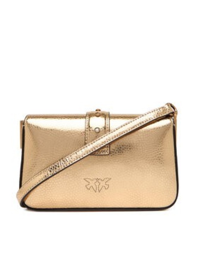 PINKO Torebka Love One Slouchy Baby AI 25-26 PCPL 105353 A2WD Złoty