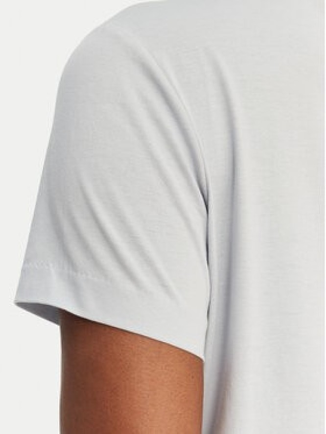 BOSS T-Shirt C_Elove_4 50559077 Błękitny Slim Fit