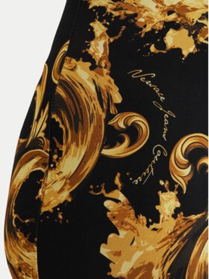 Versace Jeans Couture Sukienka codzienna 80HAO946 JS533 Czarny Slim Fit