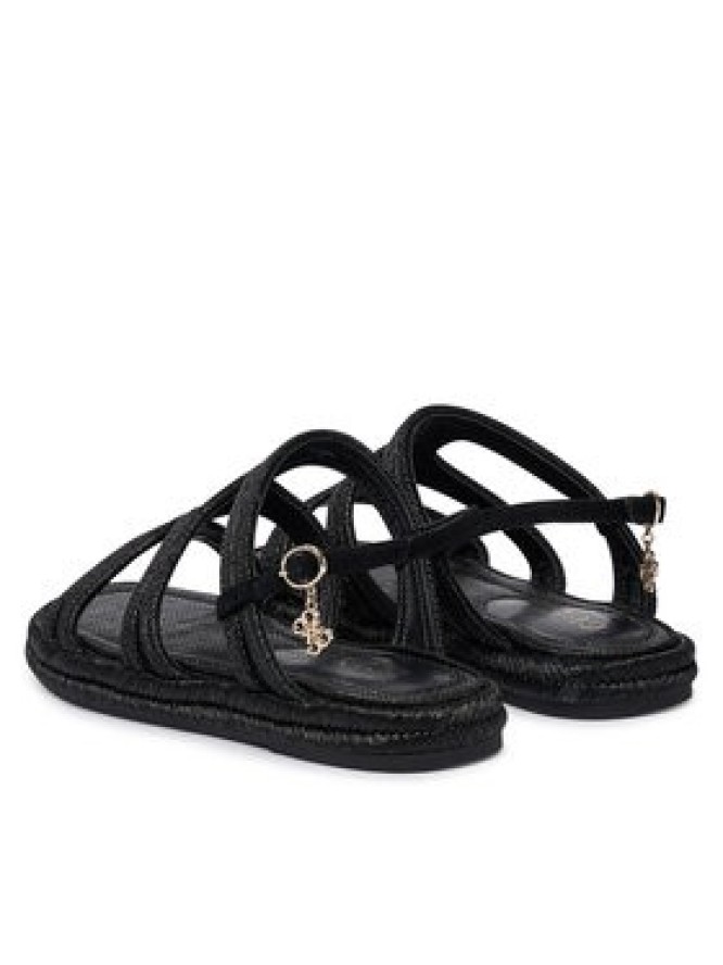 Guess Sandały FLJKLR FAB03 Czarny