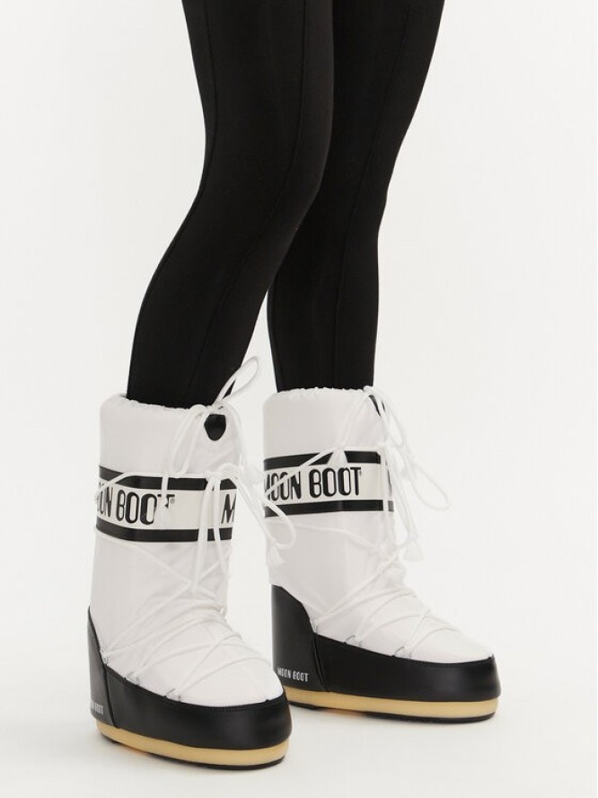 Moon Boot Śniegowce Mb Icon Nylon 80D1400440 Biały