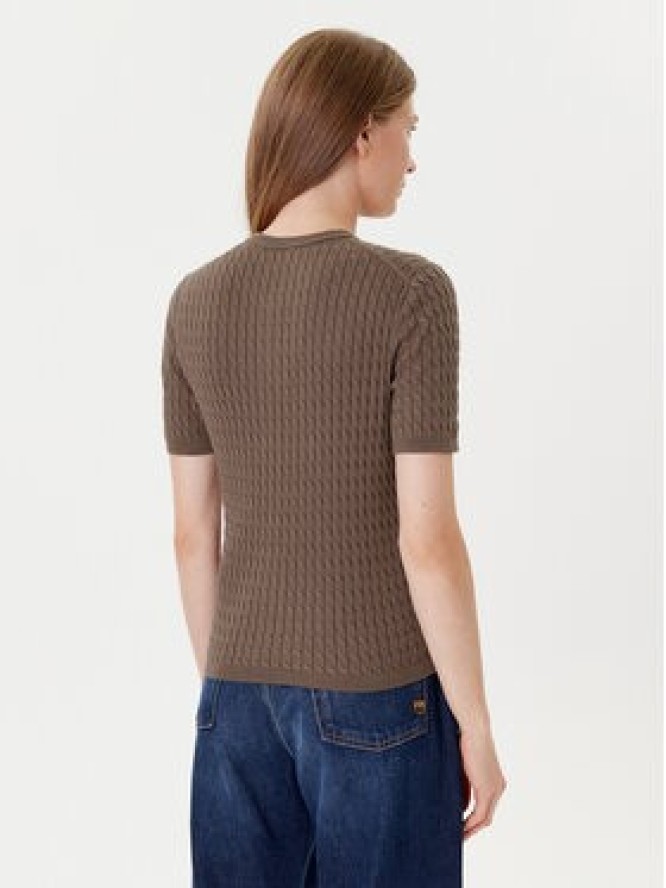 Tommy Hilfiger Kardigan WW0WW45707 Brązowy Slim Fit