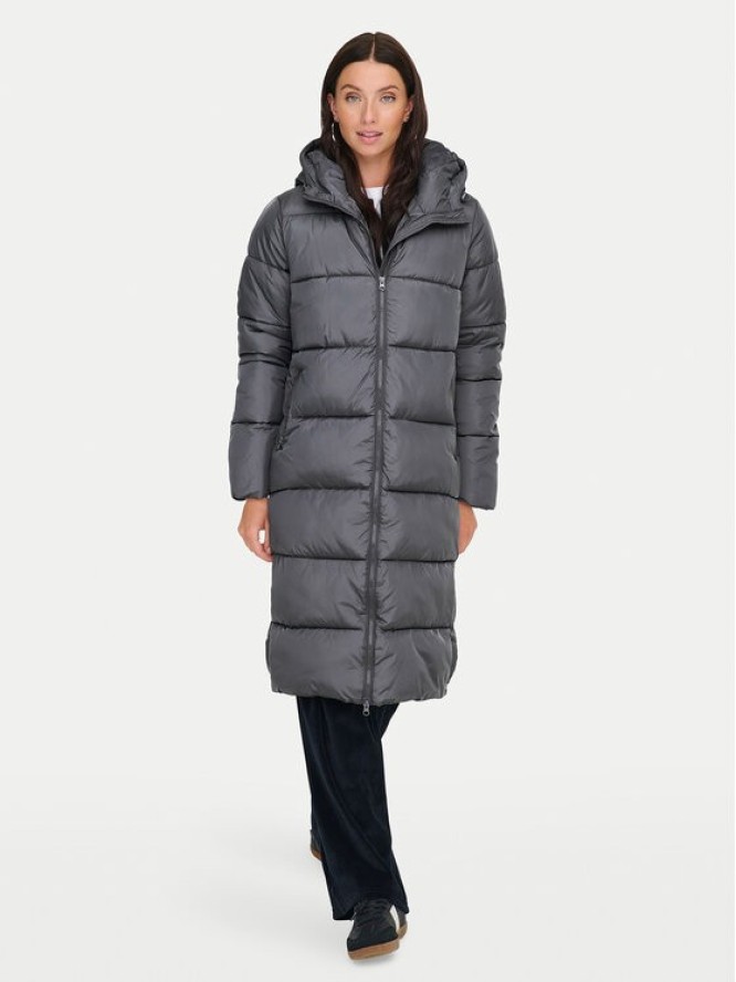 ONLY Kurtka zimowa Montana 15226559 Szary Relaxed Fit