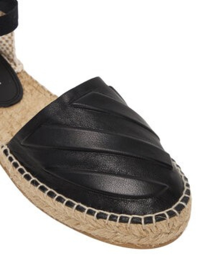 Off-White Espadryle OWIB015S23LEA0011010 Czarny