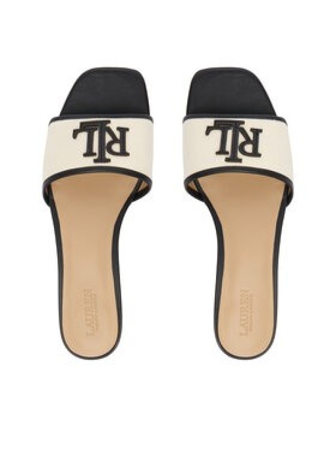 LAUREN RALPH LAUREN Klapki 802P04395004 Écru