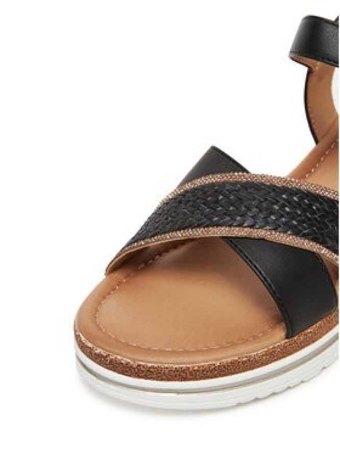 Clara Barson Sandały WS2506-05 Czarny