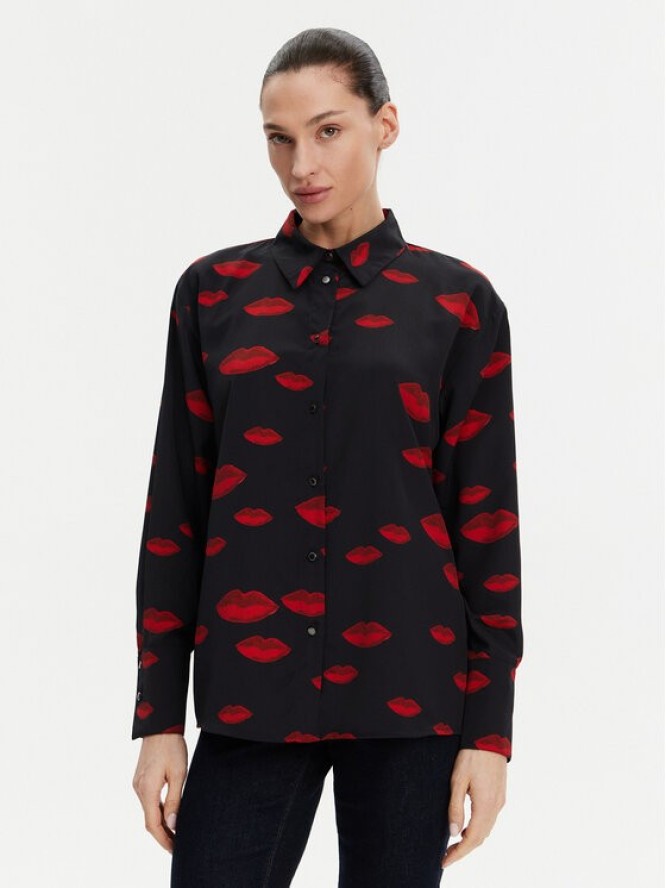 Morgan Koszula 251-CKISS.F Czarny Regular Fit