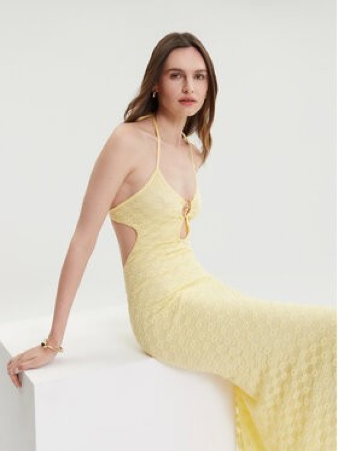 Bardot Sukienka koktajlowa Rosala 59904DB1 Żółty Regular Fit