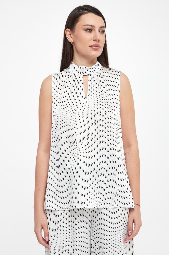 Top damski w groszki JOSEPH RIBKOFF