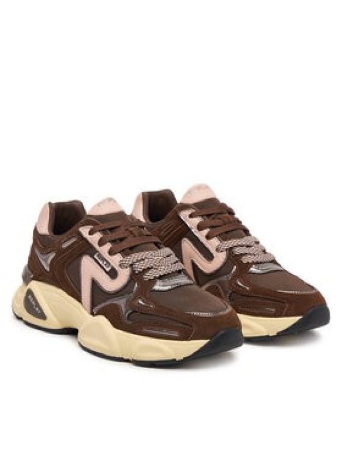 REPLAY Sneakersy GWS9N.000.C000LT Brązowy