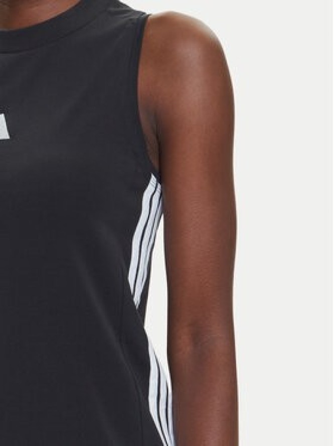 adidas Sukienka codzienna Essentials 3-Stripes JE1208 Czarny Regular Fit