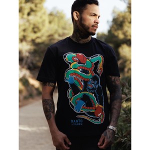 MANTO x Panku t-shirt STRUGGLE czarny