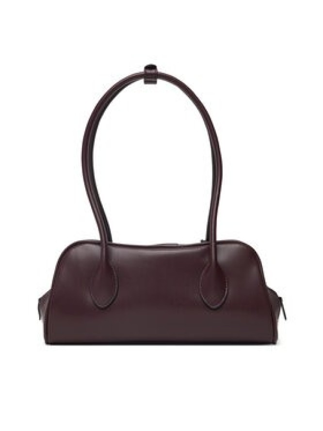 Calvin Klein Torebka Emblem Trio Shoulder Bag LV04F3369G Bordowy