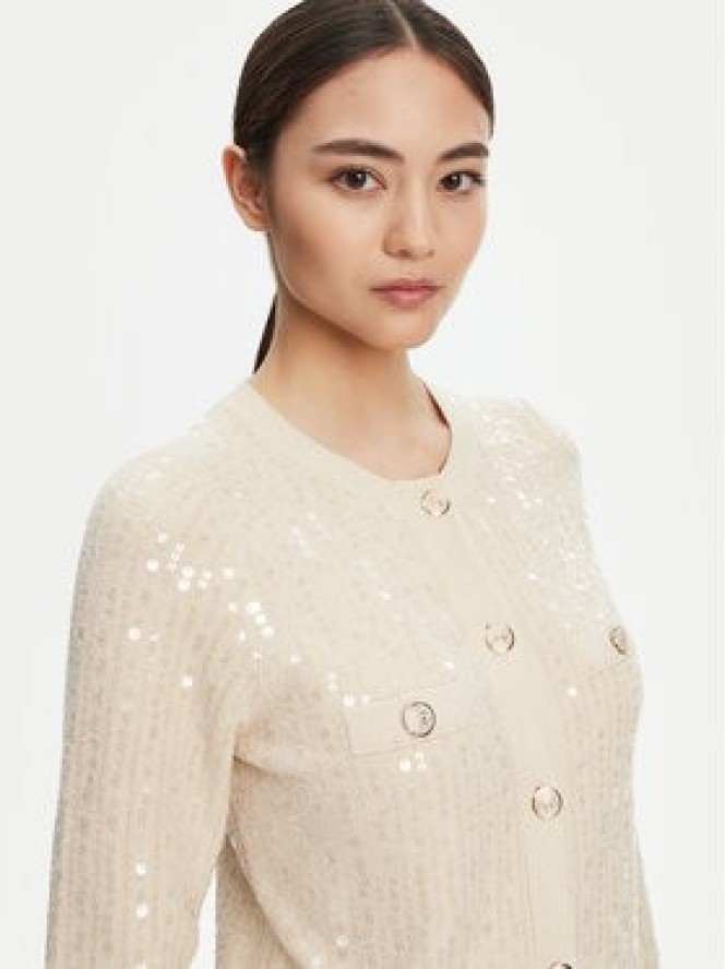 Marella Kardigan Siena1 2523346094 Écru Regular Fit