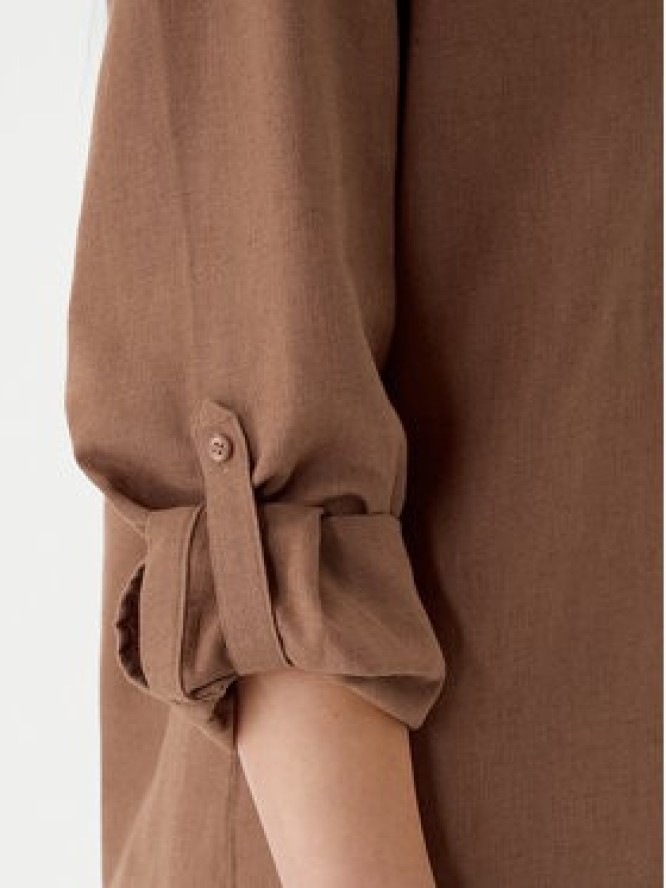 Calvin Klein Jeans Koszula LV044E195G Brązowy Regular Fit